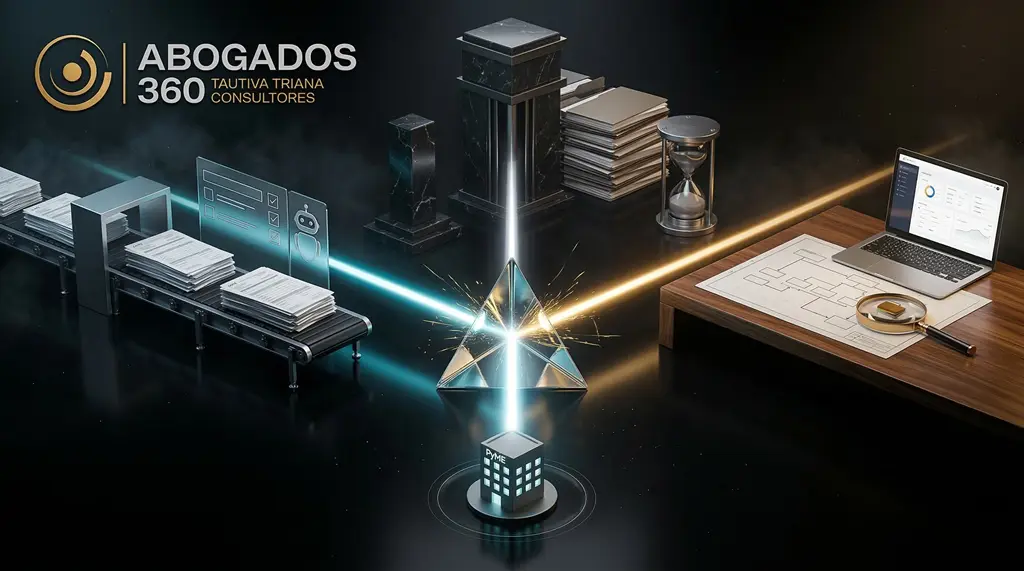 Asesoría legal para pymes en Colombia: comparación visual entre plataformas masivas, bufetes tradicionales y análisis estratégico personalizado para elegir la mejor opción.
